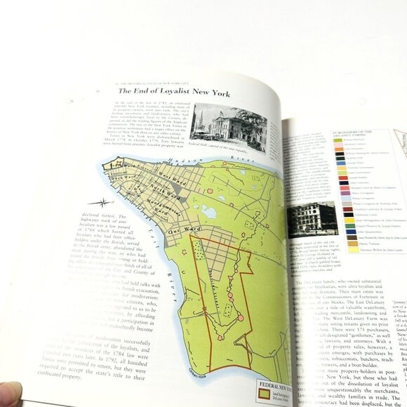 The Historical Atlas of New York City A Visual Celebration Eric Homberger 2005 - Picture 5 of 16